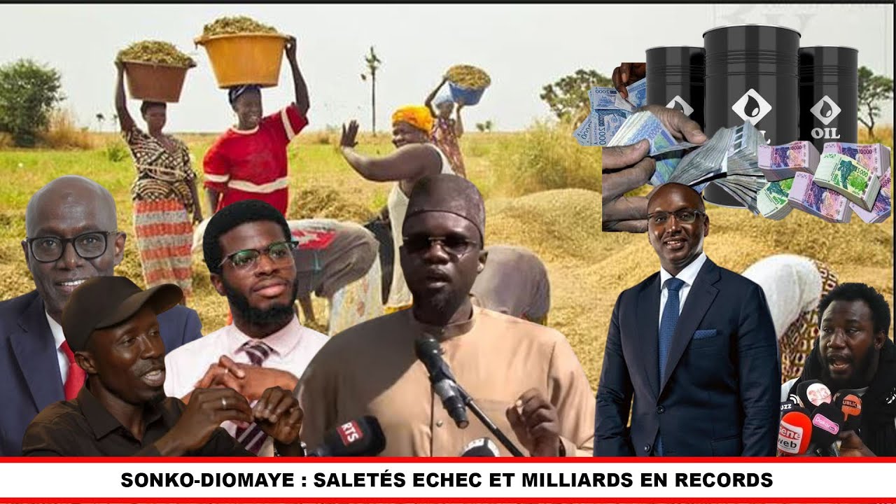 ACCENT GRAVE : SONKO-DIOMAYE : SALETÉS ECHEC ET MILLIARDS EN RECORDS
