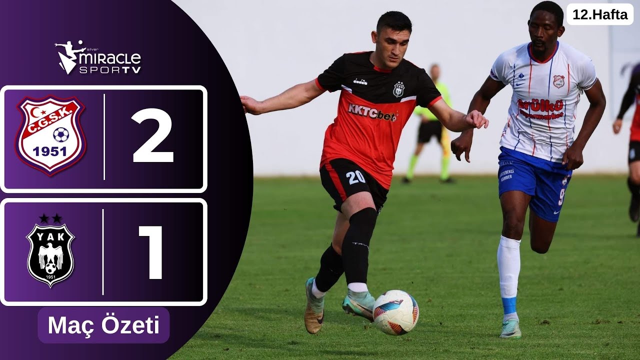Cihangir GSK 2-1 Yenicami AK (12.Hafta Maç Özeti)