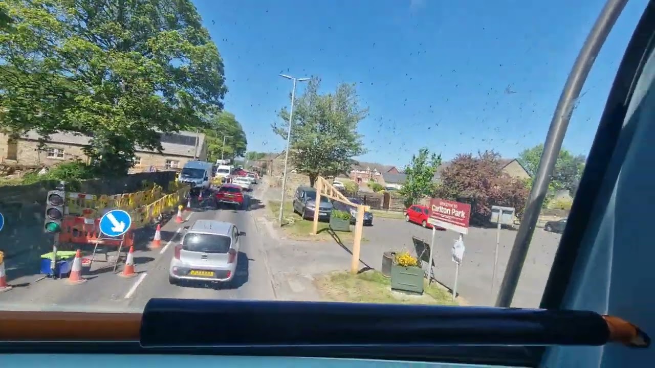 Bus Ride Stagecoach Yorkshire Route 59, Barnsley to Wakefield, Scania Enviro 400, 16/5/25