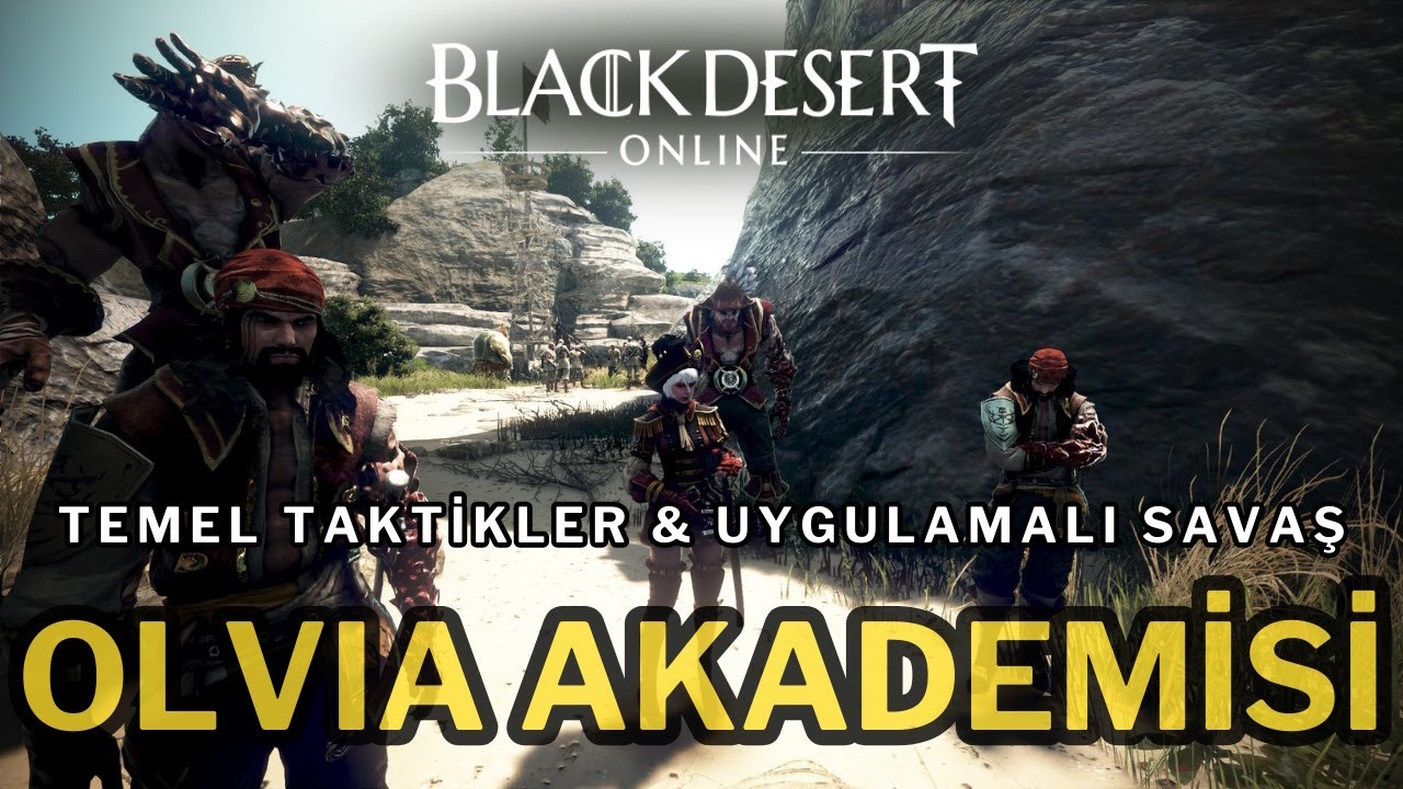 BDO - Temel Taktikler & Uygulamalı Savaş ile Olvia Akademisi | TZYP: [16/90] @Schrutify #blackdesert