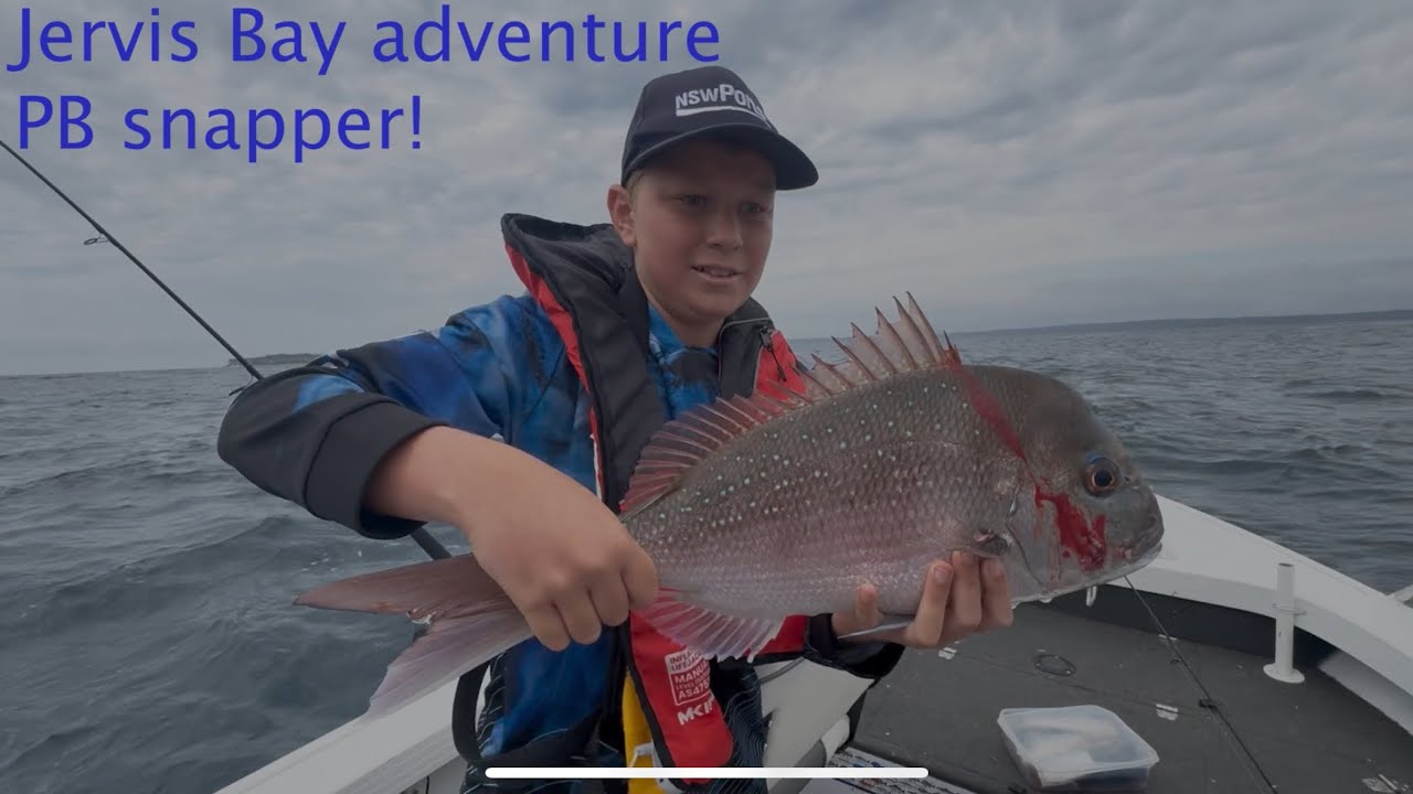 Jervis bay adventure, personal best snapper catch!