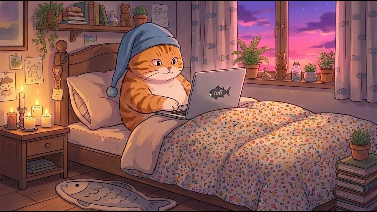 Warm Lofi Room 🥧 Cozy Chill Beats