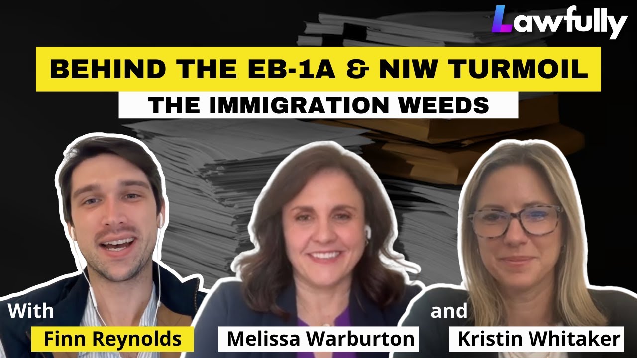 Former USCIS Associate Counsels on EB-1A & EB-2 NIW Trends