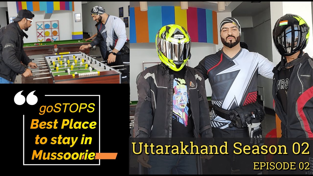 Best Budget Place to Stay in Mussoorie | goSTOPS Tour | Benelli TRK 502X| Uttarakhand -S02Ep02 #V57