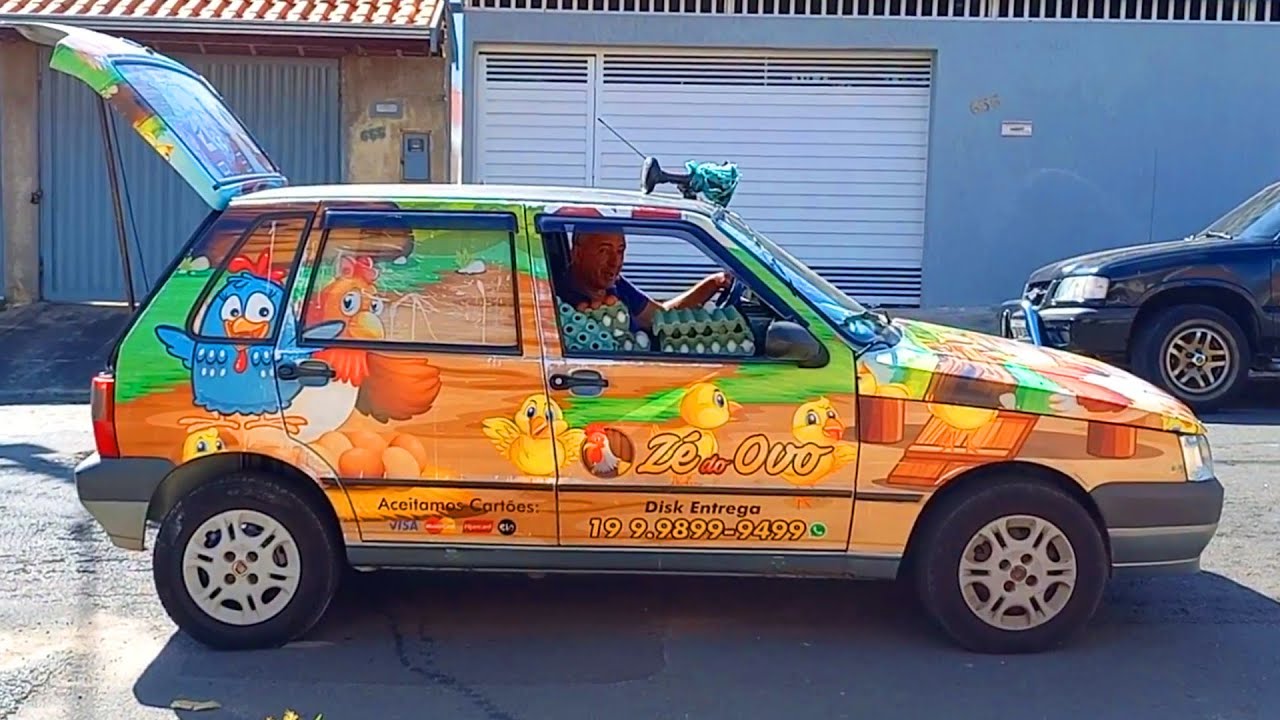 Compramos ovos do Zé do Ovo o carro da Galinha Pintadinha