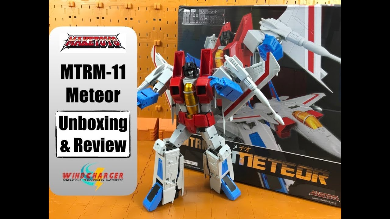 Transformers Masterpiece Review: MakeToys MTRM-11 Meteor (not) Starscream