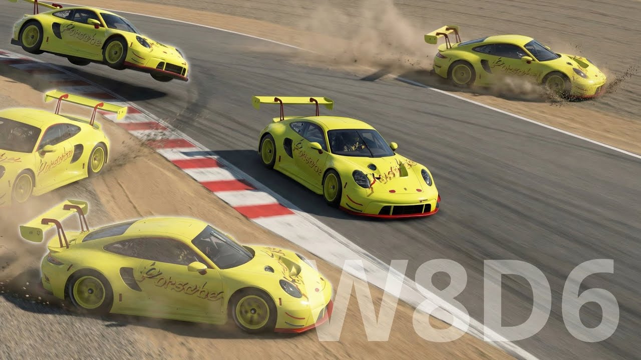 W8D6 GT7 Race C Laguna Seca: час квалы, вернуть топ-1000 → потом резерв | PS5 Pro