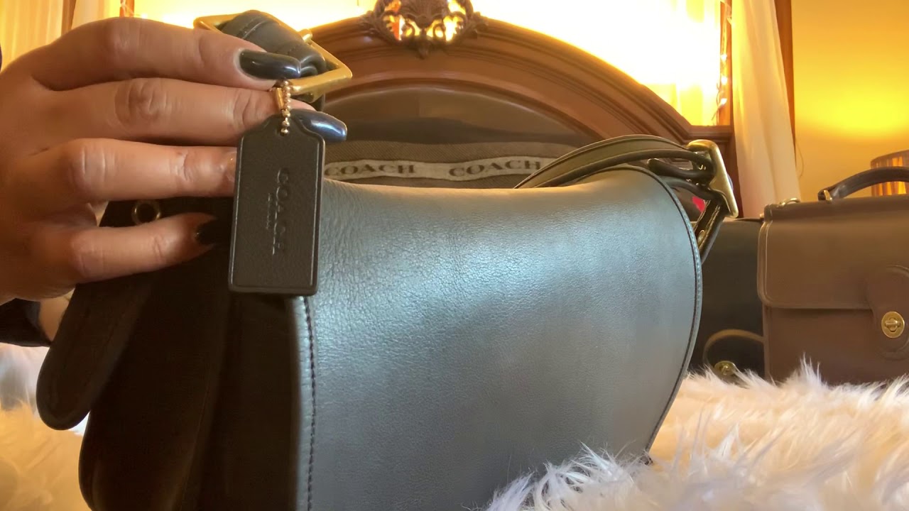 ВИНТАЖНАЯ СУМКА COACH КОЛЛЕКЦИЯ моделей WILLIS PATRICIA STEWARDESS оригинальная 30 лет ВОССТАНОВЛ...