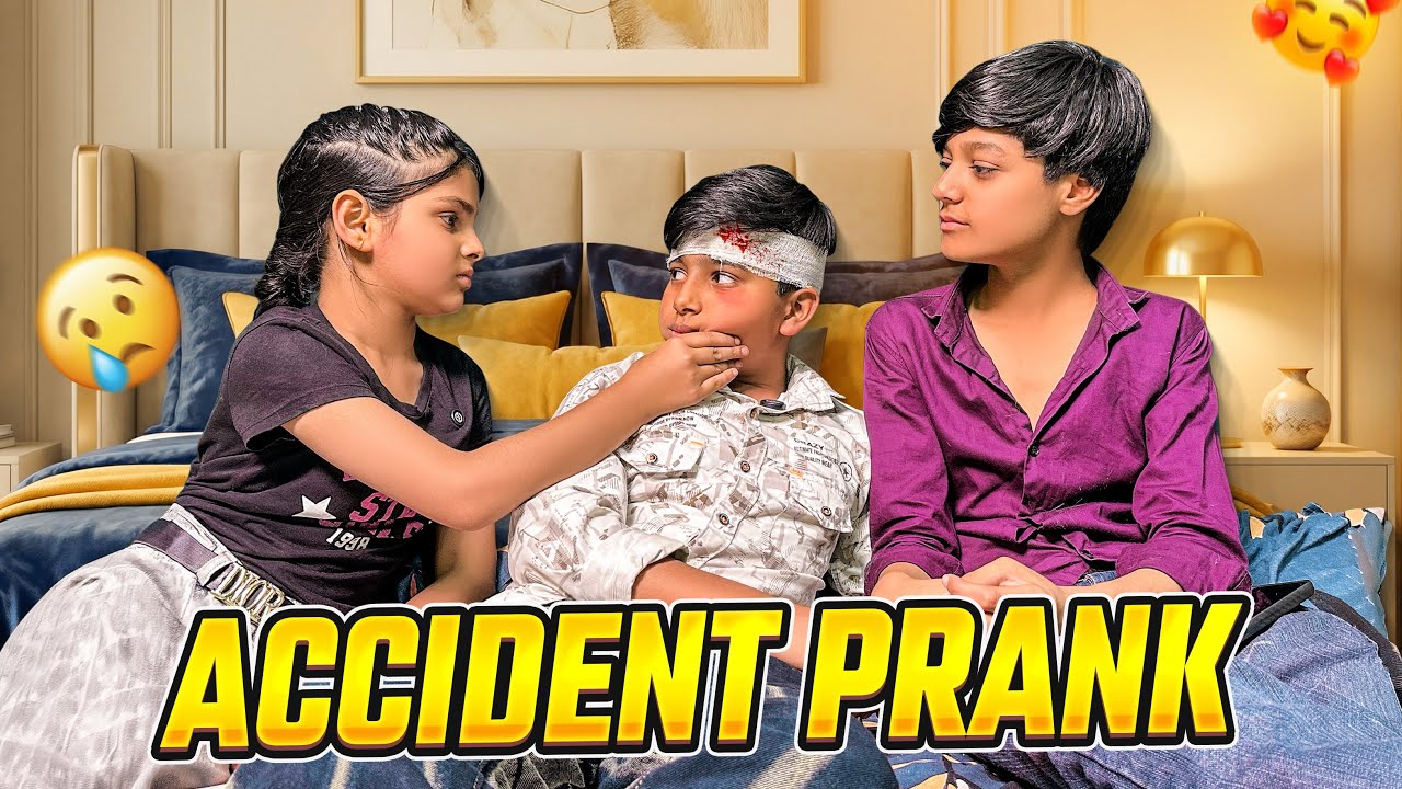 ACCIDENT PRANK ON CHERRY WITH FARHAN😭🥺 || CHERRY RONE LAGE 😭| DUGGU CHERRY PRANK | #duggucherryprank