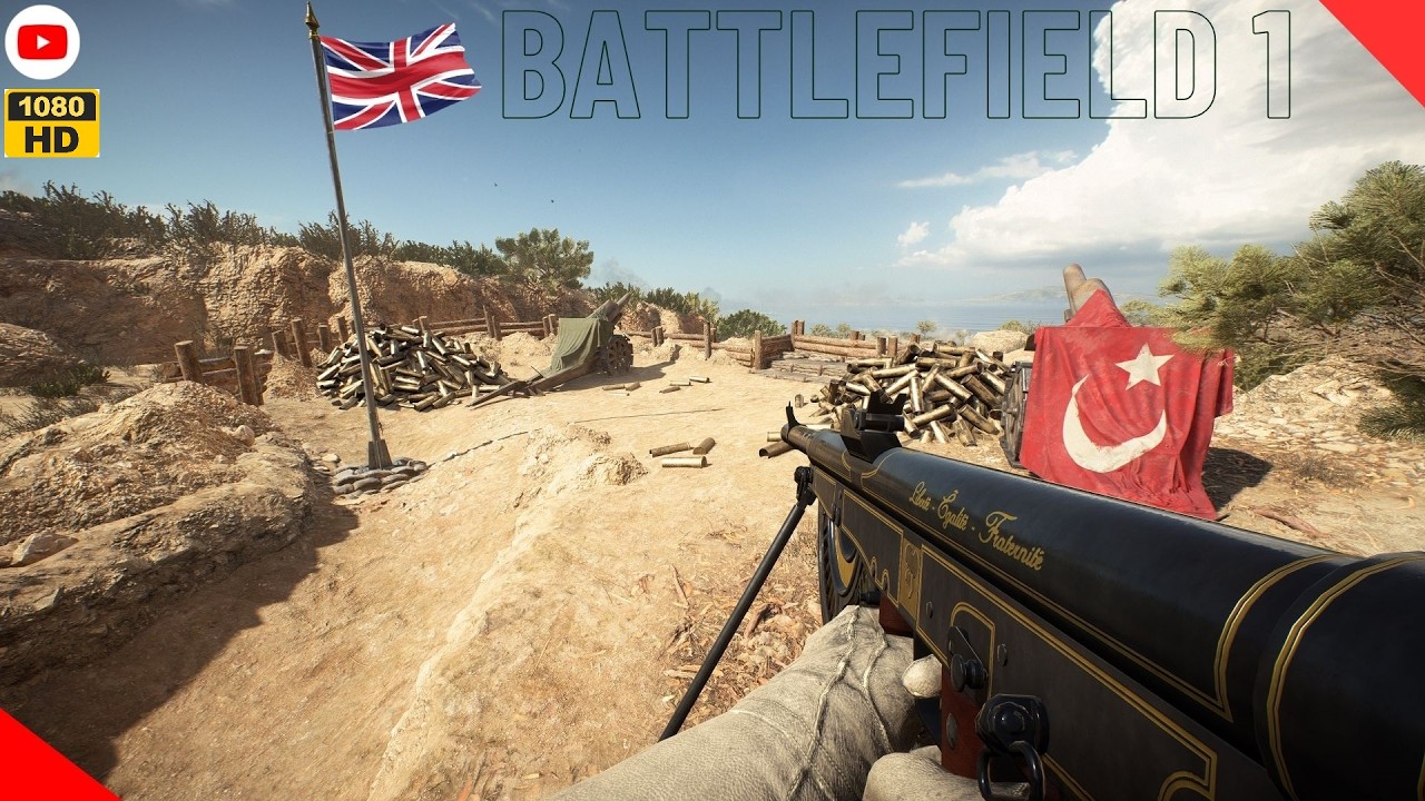 Battlefield 1 Alçıtepe Osmanlı Ordusuna Karşı