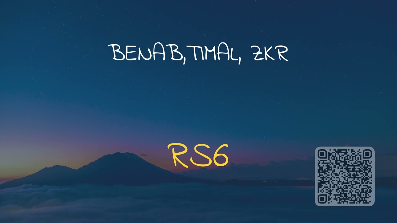 🎧 BENAB,TIMAL, ZKR - RS6 (SLOWED & REVERB)