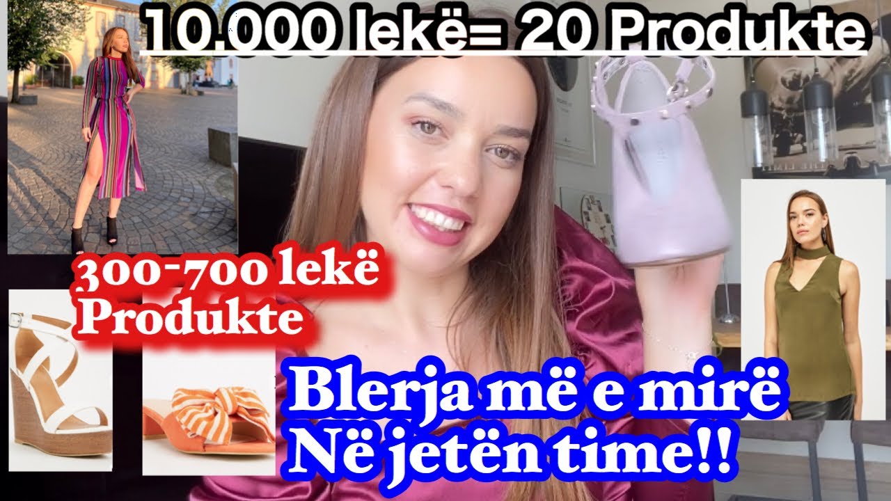 Çfarë mund të blejmë me 10.000 lekë??? |Try on Haul 