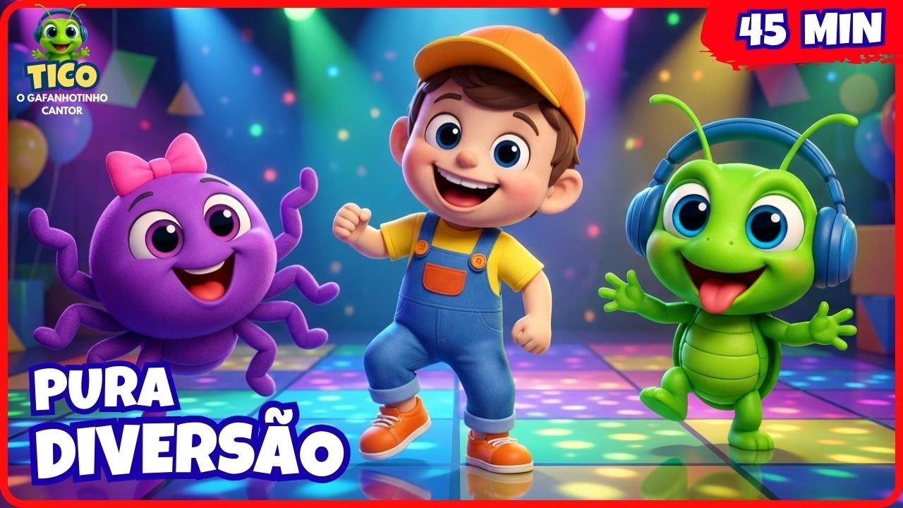 🎵 Desafio do Bonecão 🤯🔥 | Dança Dança com a Turma do Tico