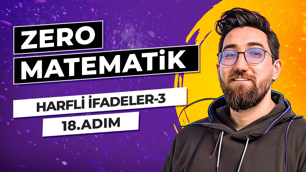 Zero Matematik Kampı | 18.Adım | Harfli İfadeler-3 | Başlangıç Serisi | #merthoca