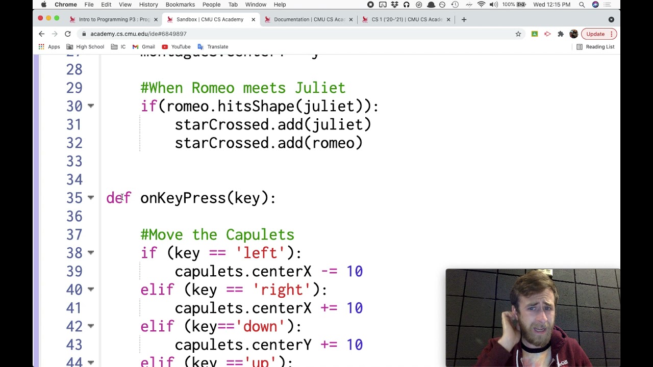 Group Methods - CMU CS Academy 6.2.1