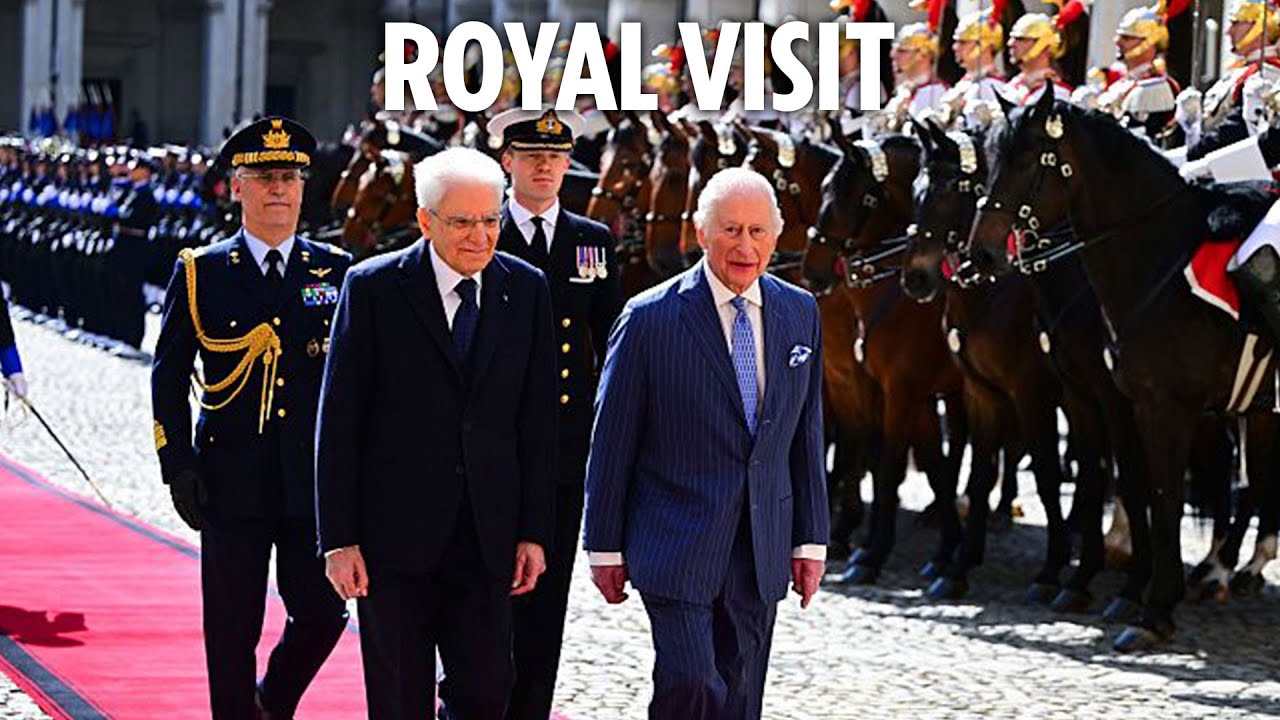 LIVE: King Charles and Queen Camilla visit Italy