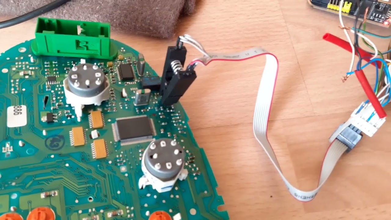 Škoda Octavia 1 čitanie  PIN eeprom 93c66 neúspešné