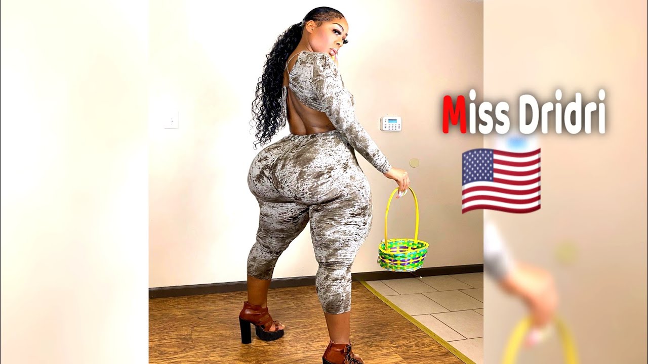 MISS DRIDRI 😍Captivating Top-notch Curvy Plus Size Model n Artist-Biography Lifestyle Wiki Facts Age