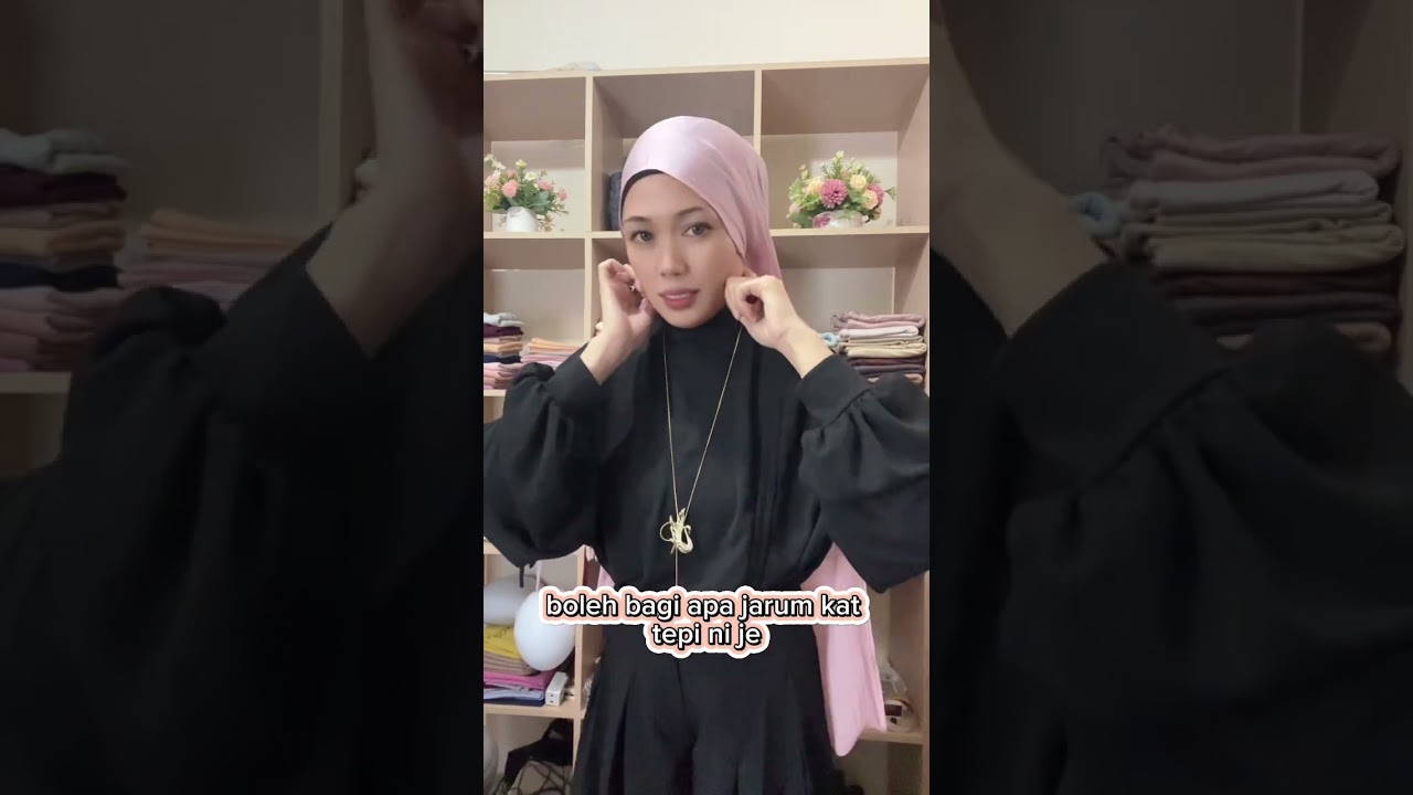 SHIMMER SILK SHAWL TUTORIAL  #tutorialhijabsimpel   #tutorialhijabcantik #tutorialhijabpemula
