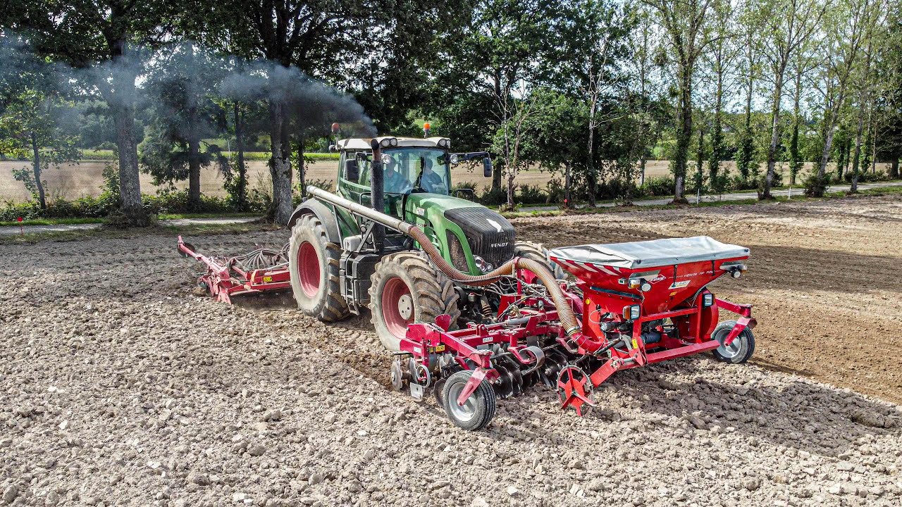 Un Fendt 930 au semis de Colza | ETA Leroux