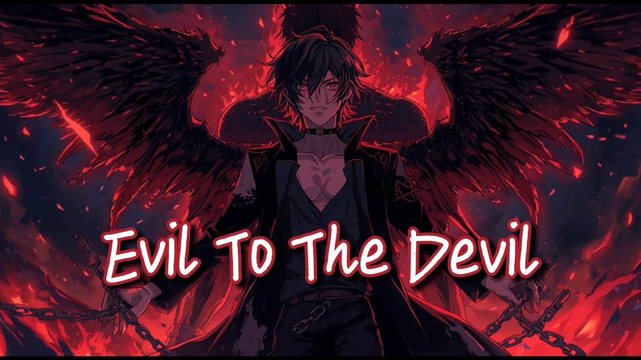 Nightcore - Evil to the Devil | Dark Anime AMV | Villain Arc | English Song Lyrics