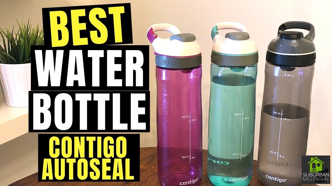 The BEST Water Bottle!! Contigo AUTOSEAL Cortland 24 oz Review