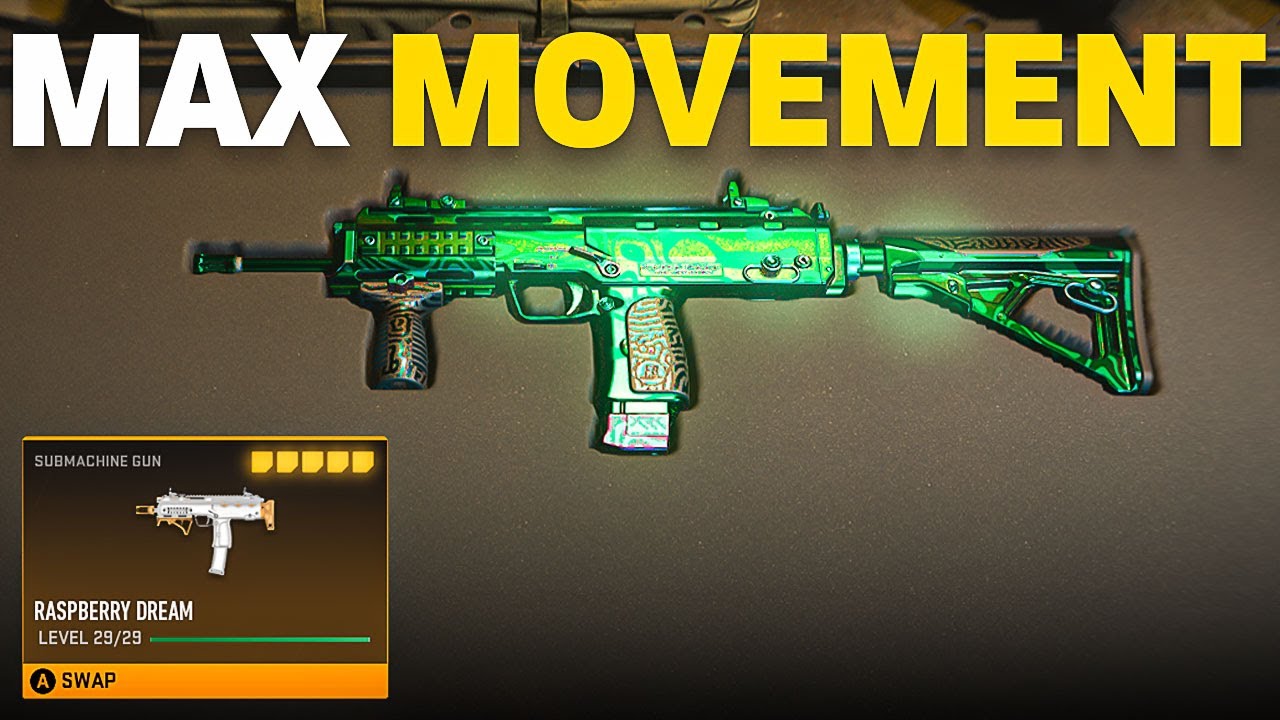 Warzone's MAX MOVEMENT SMG is BUSTED