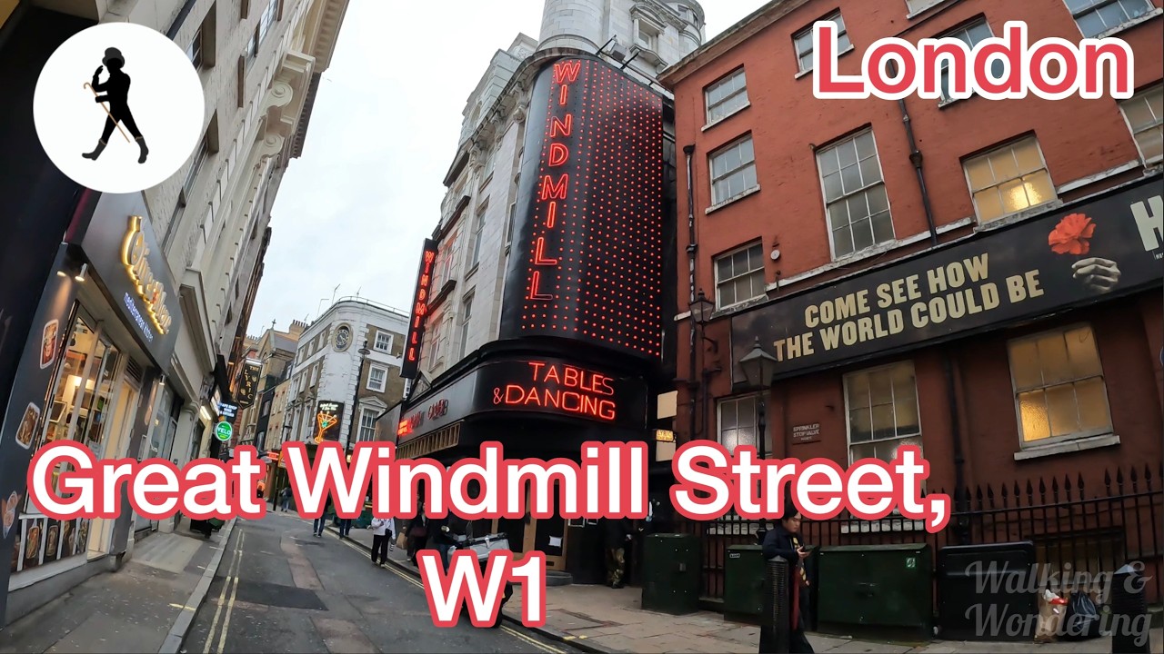 A wonderful walk around Great Windmill Street, W1, London