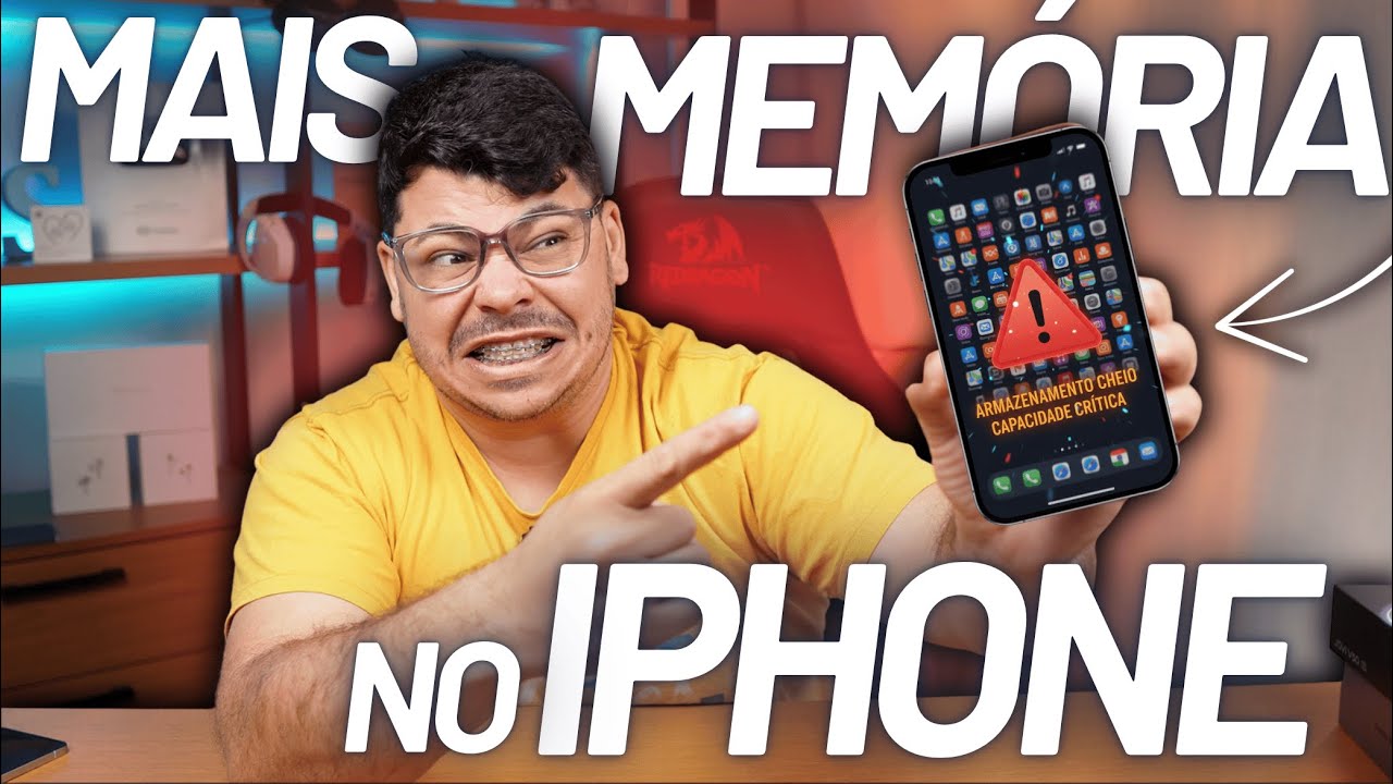 Como ter mais ARMAZENAMENTO NO IPHONE Sem comprar MEMÓRIA DO iCloud  TUTORIAL PASSO A PASSO !