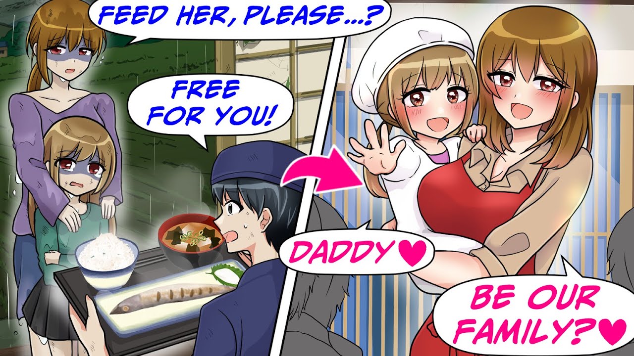 Struggling Diner Owner Gave Food for Free to a Hungry Mother & Daughter, and..[RomCom, Manga Dub]