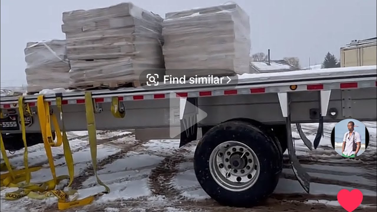 ❄️snow 🧊Ice trucking day 743