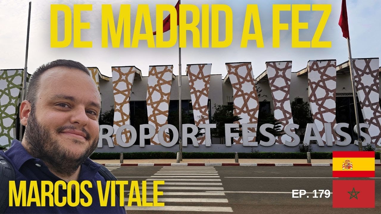 Cómo es EL VUELO desde MADRID a FEZ en MARRUECOS 🇪🇸✈️🇲🇦