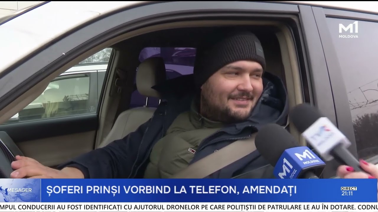 Operațiunea „Telefonul”: zeci de conducători auto sancționați zilnic pentru neatenție în trafic