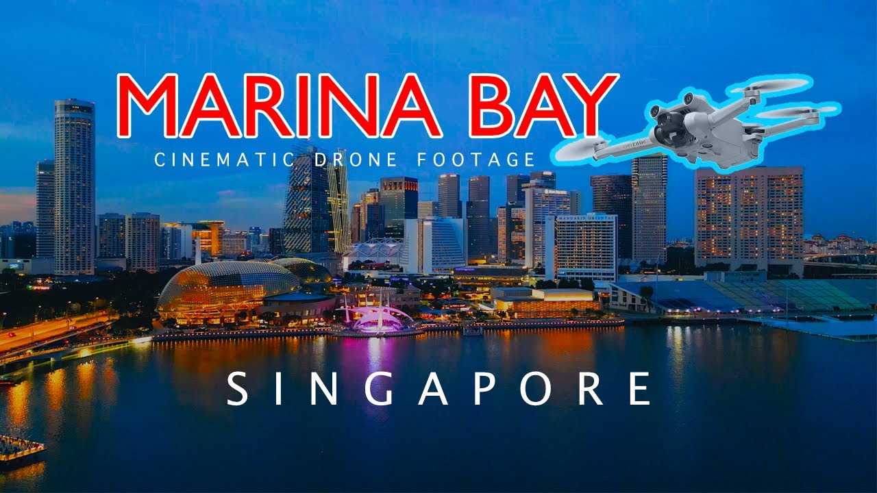 Cinematic Footage - Marina Bay Singapore