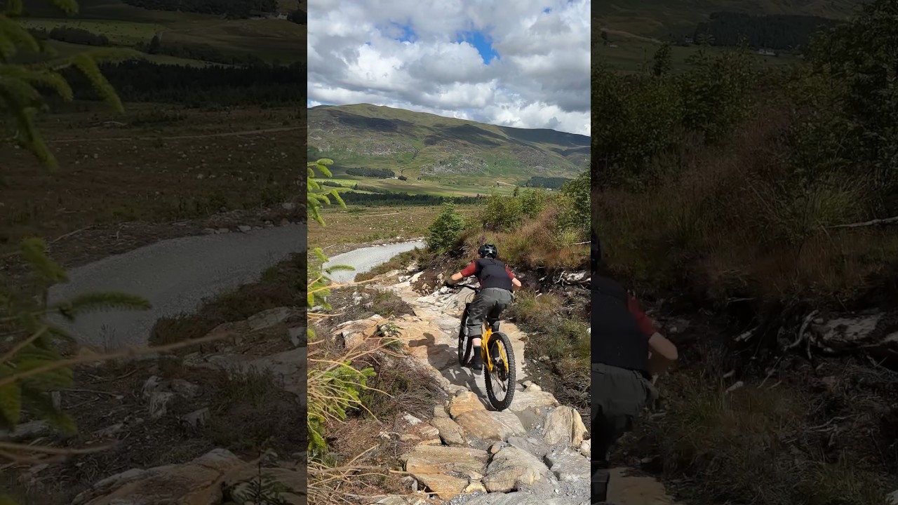 Laggan wolf trax slab section #nukeproofbikes #bikepark
