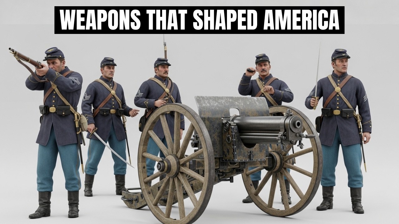 Every Weapon Used In American Civil War Explained in 11 Minutes