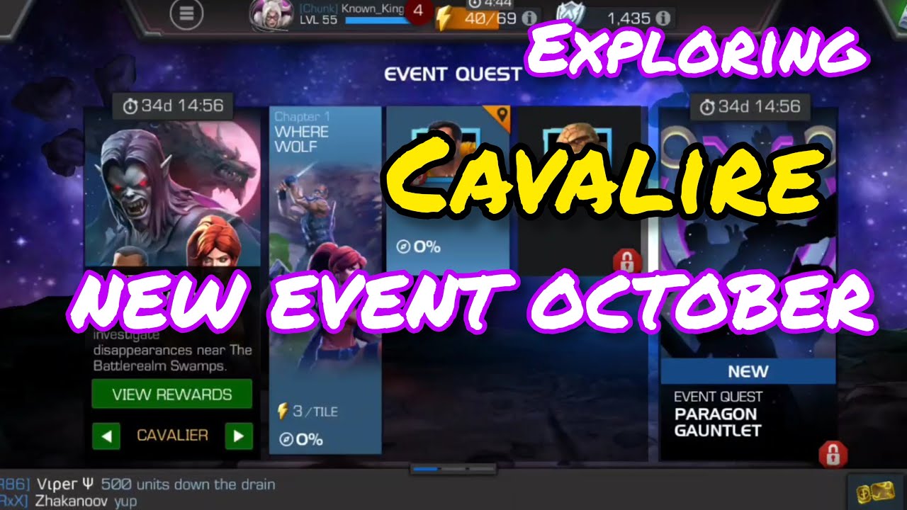 Marvel contest of champions | mcoc new event update | mcoc side quest | mcoc new event October