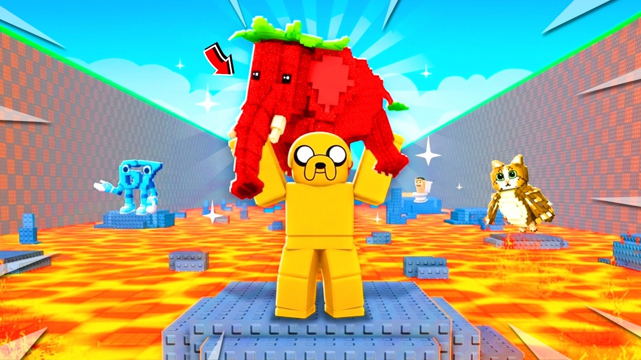 SALVEAZ BRAINROTI de la LAVA pe ROBLOX!