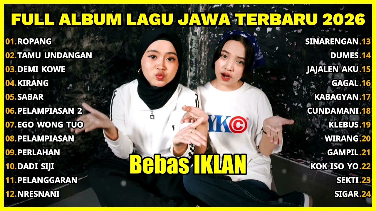 FULL ALBUM LAGU JAWA HITS 2026 | PLAYLIST TERPOPULER & VIRAL I BEBAS IKLAN