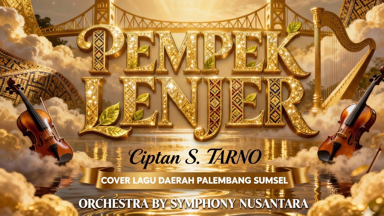 PEMPEK LENJER - Cipt. S. Tarno - Cover Lagu Palembang Sumsel | Symphony Nusantara Orchestra