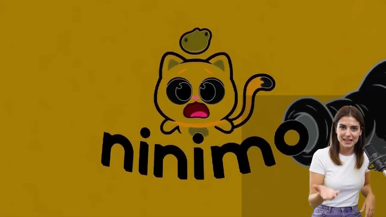Ninimo IntroLogo Gets Pulled Into A Tornado Effects Sponsored By Klasky Csupo 2001 Effects