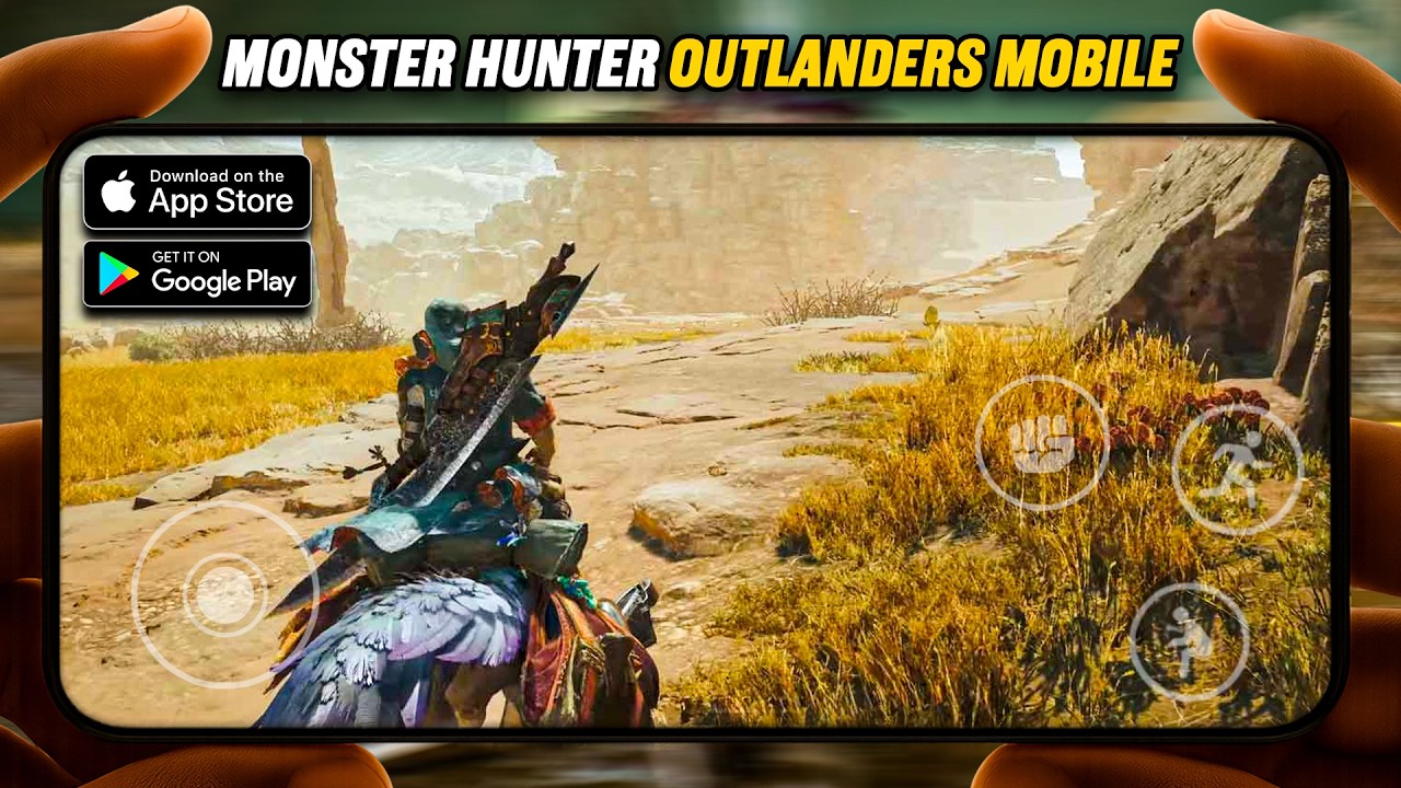 MONSTER HUNTER : OUTLANDERS MOBILE HANDCAM MAXED GRAPHICS GAMEPLAY...