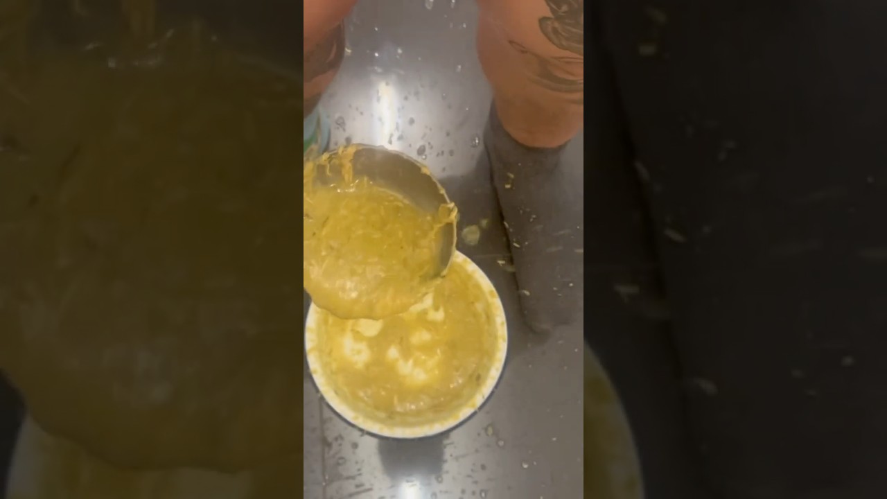 Broccoli, Cheese n Chicken Soup - Perfect  meal to warm up your feet
