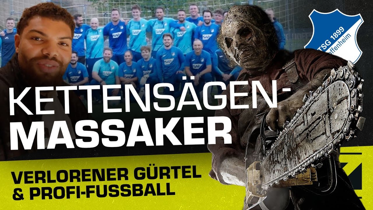 Vereiteltes Kettensägen Massaker, verlorene Titelgürtel und Profi-Fußball Training !