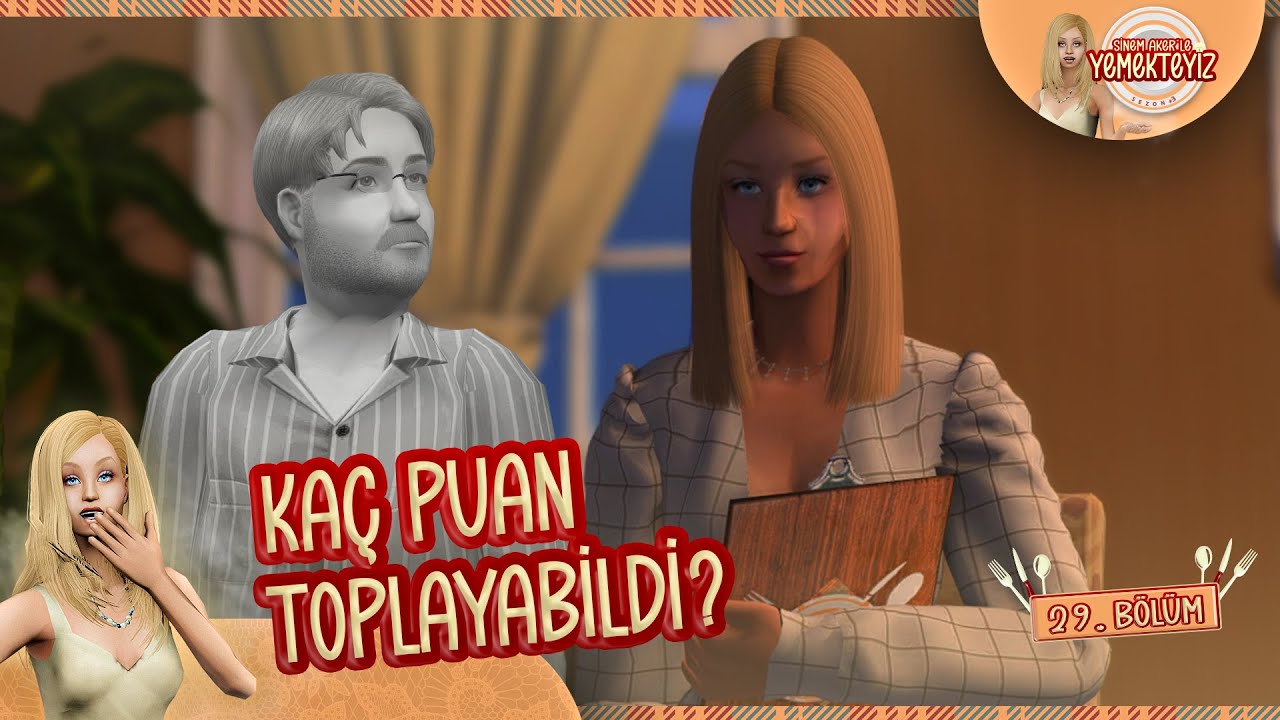 Şaban'ın Eksik Masasına Ka&ccedil; Puan Verildi - Sinem Aker'le Yemekteyiz 29. B&ouml;l&uuml;m (The Sims 2 Yarışması)