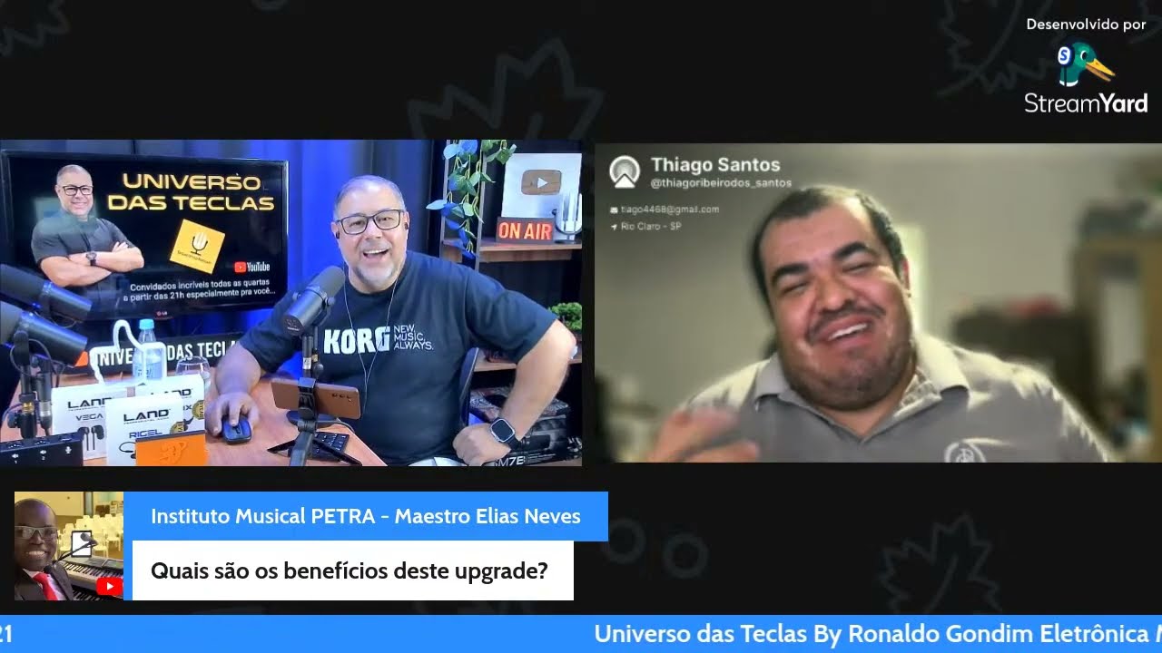 SUPER PAPO COM THIAGO RIBEIRO (ROUPA NOVA) | UP-GRADE DO KRONOS CLASSIC & X COM O.S DO KRONOS 3?😱😱