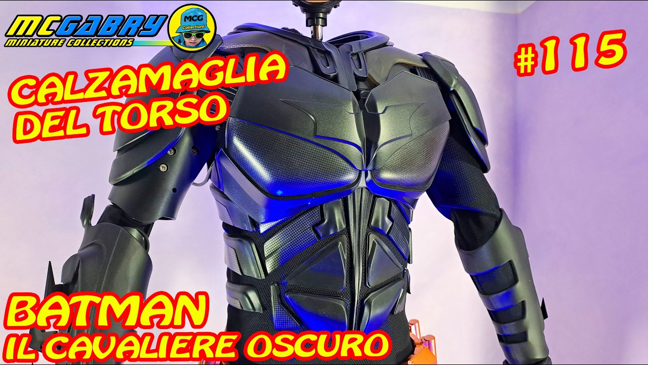 BATMAN IL CAVALIERE OSCURO HACHETTE N.115 CALZAMAGLIA DEL TORSO - UNBOXING