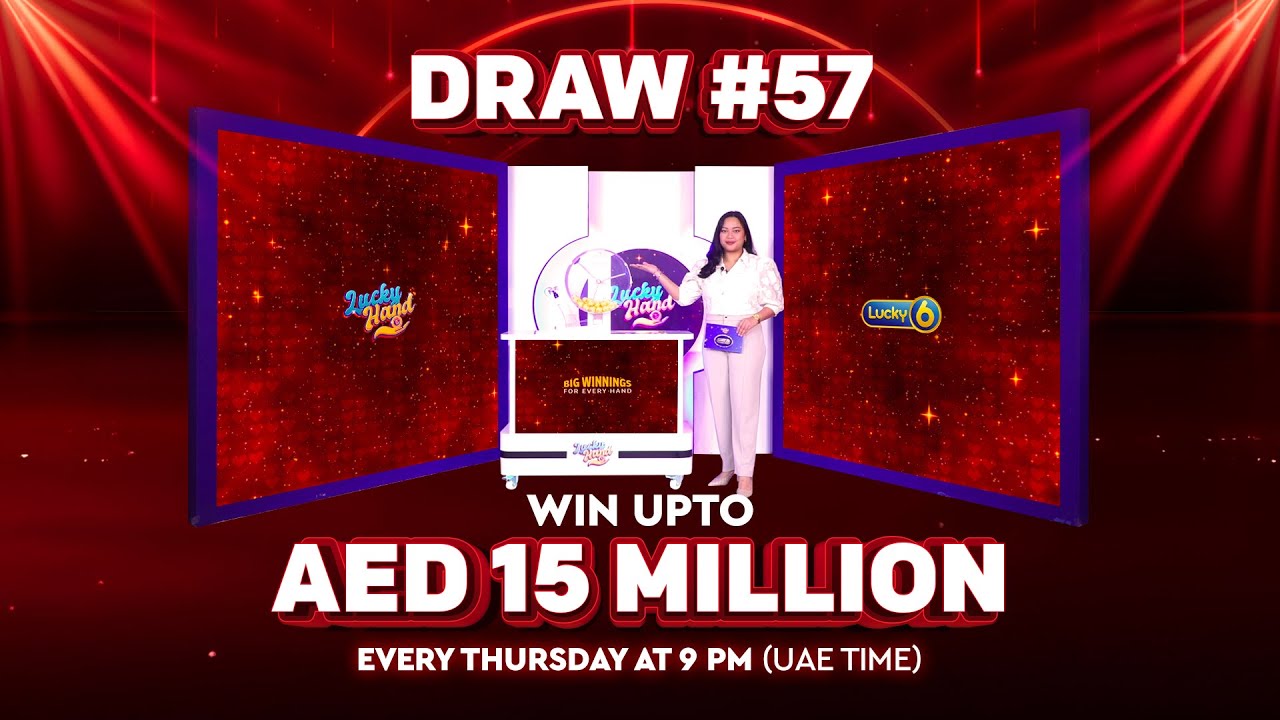 Lucky Hand | Lucky 6 Draw No. 57 | 8 January 2026 | Win Up to AED 15 Million!