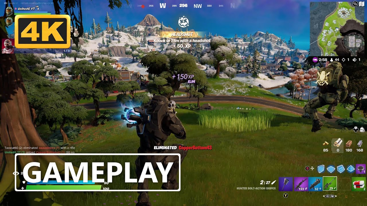 Fortnite Xbox Series X Chapter 3 Gameplay 4K *NEXT GEN*
