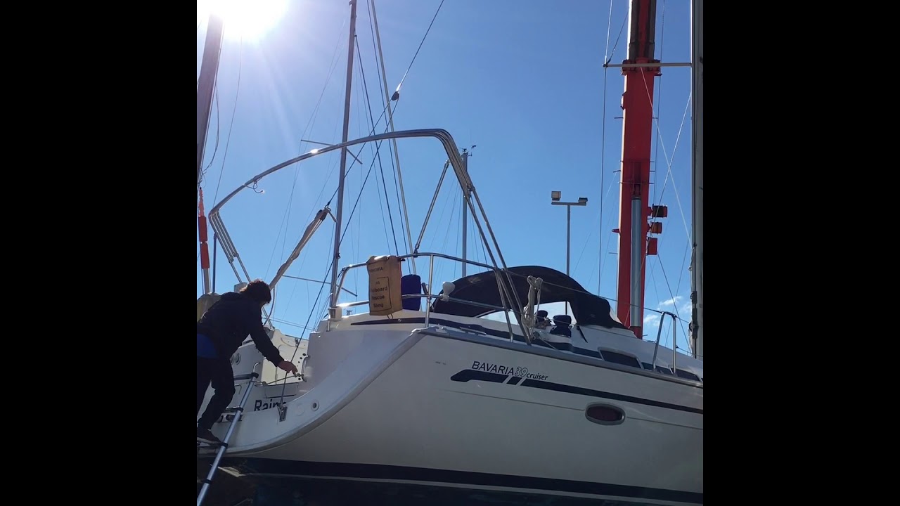 Rainbow - stepping the mast